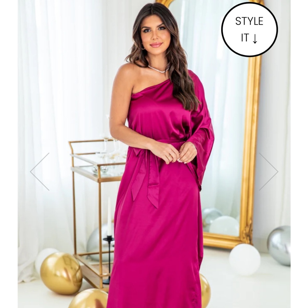Pink Lily Maxi Dress